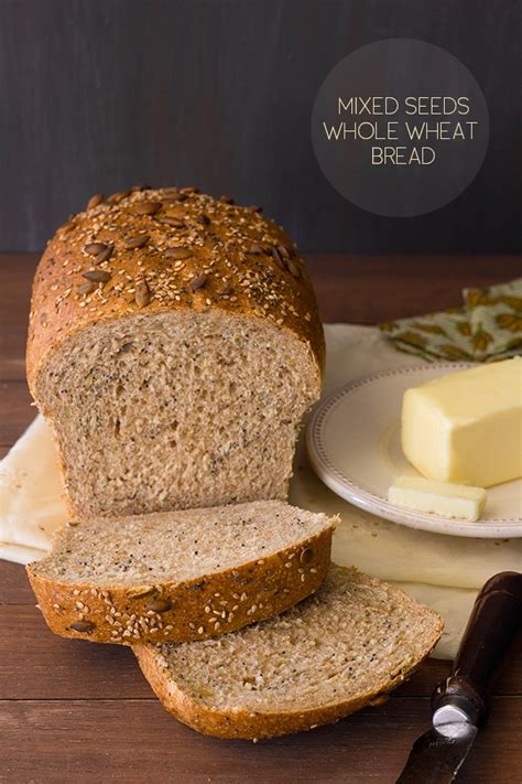 Mixed Seeds Whole Wheat Bread