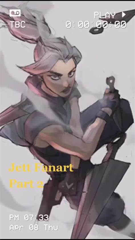 Jett (Valorant) Fan Art, Part 2 [Video] | Manga art, Digital art ...