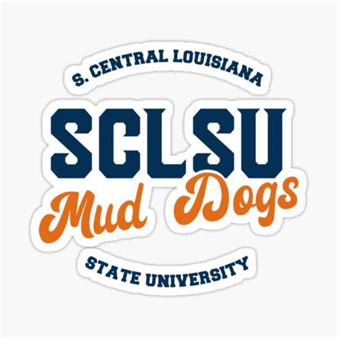 Sclsu Mud Dogs Sticker For Sale By Stcokiie Redbubble