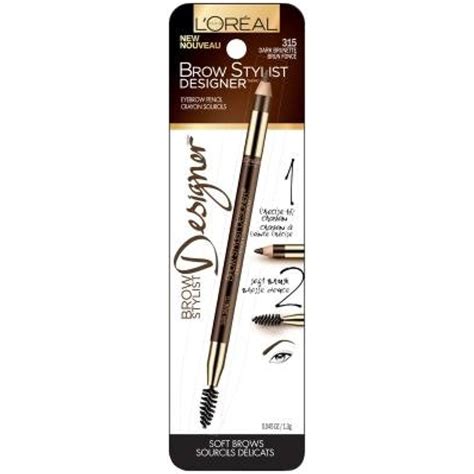 L Oreal Paris Brow Stylist Designer Eyebrow Pencil Dark Brunette