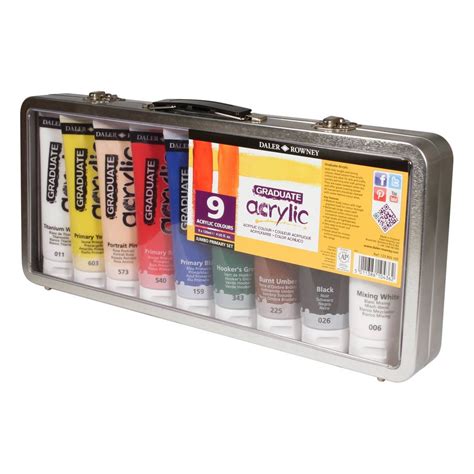 Daler Rowney Graduate Acrylic Paint Ml Pack Hobbycraft