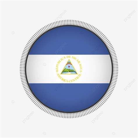 Nicaragua Flag Vector Nicaragua Flag Nicaragua Flag Waving Png And