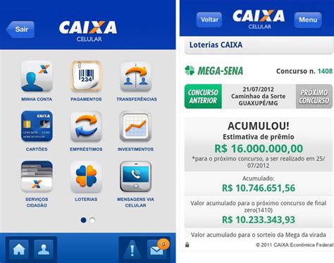 Aplicativo Caixa Loterias Saiba O Resultado Sem Sair De Casa Minilua