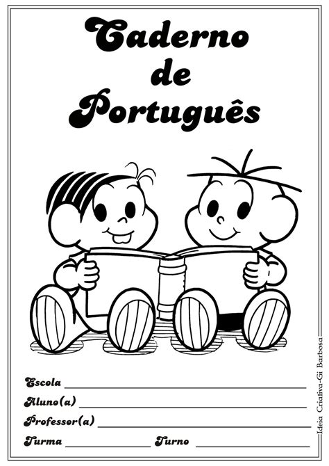 Desenhos Para Caderno De Portugu S