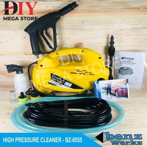 Mesin Jet Cleaner Steam Cuci Mobil Motor Ac High Pressure Benz Bz