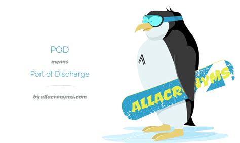 POD Port of Discharge