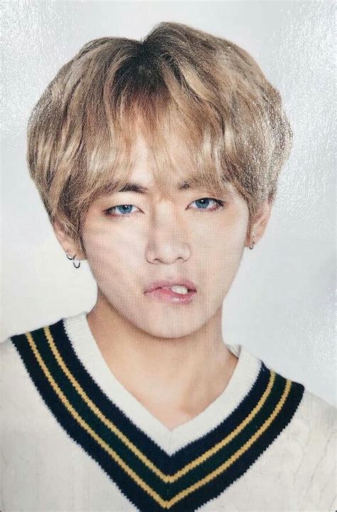 BTS Japan 4TH Muster Fan Meeting V Photocards Tipos De Sangre