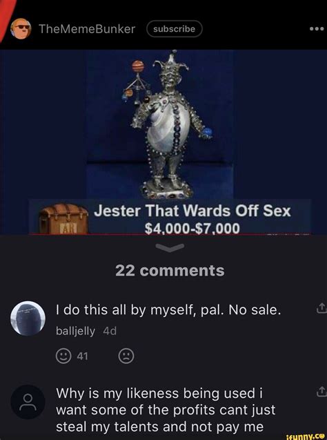 Thememebunker Subscribe Jester That Wards Off Sex 000 Mi 22 Comments C