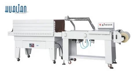 Shrink Wrapping Machines Fully Automatic L Sealer With Shrink Tunnel