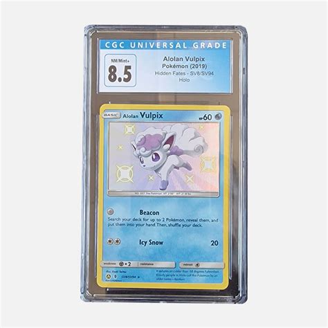 Shiny Vulpix Card