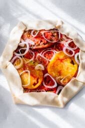 Heirloom Tomato Galette Skinnytaste