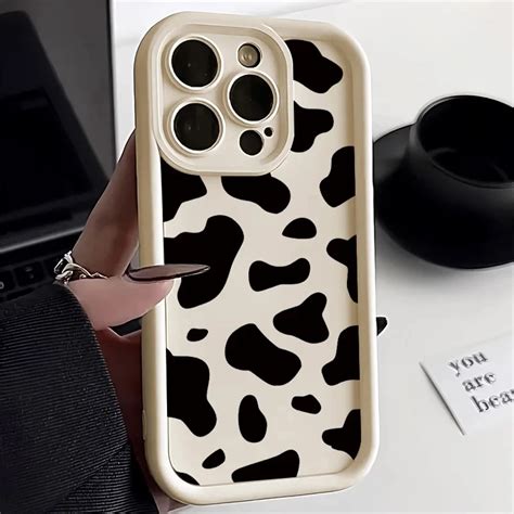 Funda De Silicona Suave Con Estampado De Leopardo Para M Vil Carcasa