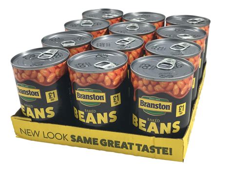 Branston Baked Beans Bohnen 12x 410g Dose Shestore24