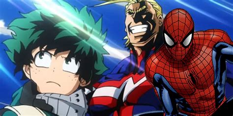 Marvel And Dc Heroes Exist In The My Hero Academia Universe