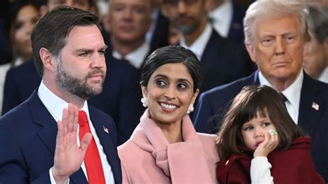 JD Vance S College Sweetheart Wife Usha Who Quit Job To Manage