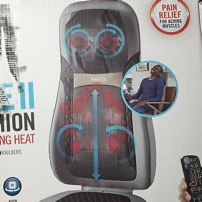 HoMedics MCS 845HJ Shiatsu Elite II Massage Cushion With Soothing Heat