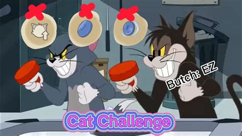 Tom And Jerry Chase Asia Cat Challenge 1 Butch No Passive Spinning Lid And Trash Can Lid