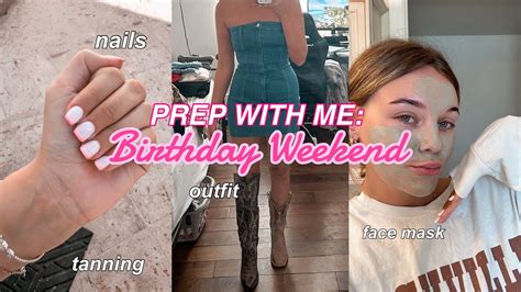 Vlog Birthday Weekend Prep Youtube