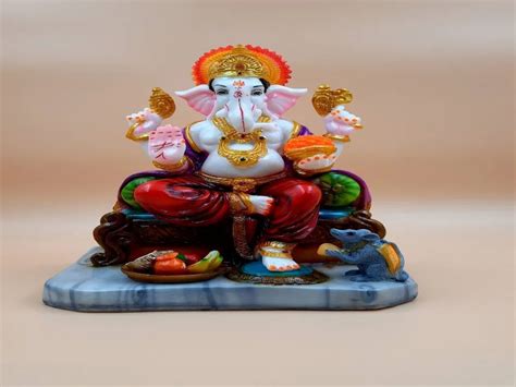 Marble Resin Ganesh Statue Home At Rs 900 In Hooghly Id 23344257330