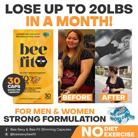 Bee Fit Slimming Capsules Boxes Magic Potions