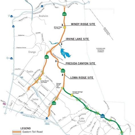 Map Of California Toll Roads | Download Them And Print - Southern ...