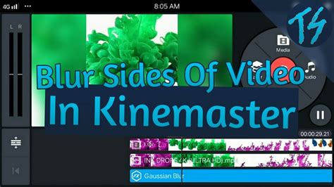 How To Blur Sides Of A Video In Kinemaster Youtube