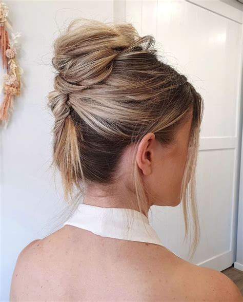 Easy Updo Hairstyles For Medium Length Hair In