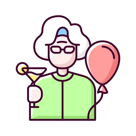 Jubilación Iconos Gratis De Cumpleaños Y Fiesta