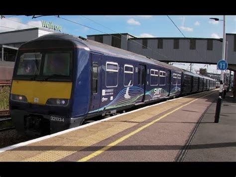 Varamis Rail Debut: 321334 at Peterborough - YouTube