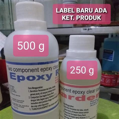 Epoxy Resin Bening Clear Coating Tb Semampir Lazada Indonesia