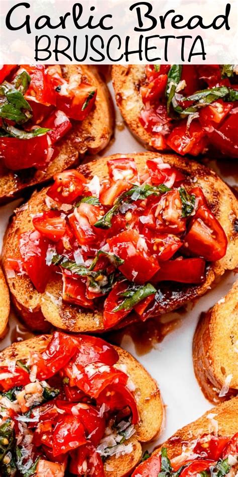 Healthy Bruschetta Recipe Artofit