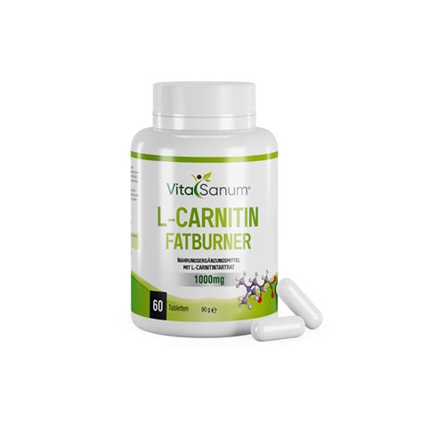 VitaSanum®- L-Carnitin 60 Tabletten 100 mg - Apothekenherstellung ...