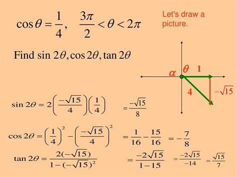 20 Double Angle And Half Angle Identities Ppt Download