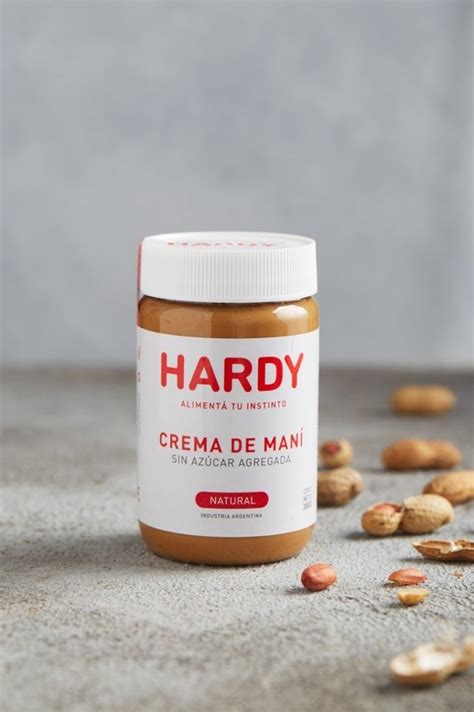 Hardy crema de maní natural x 380 G MMSuplementos