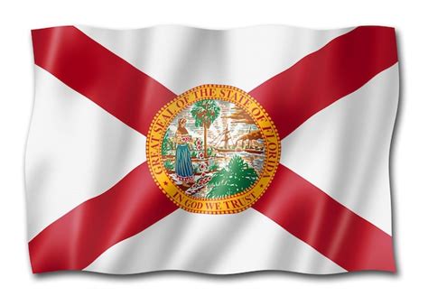 Bandera De Florida Estados Unidos Foto Premium