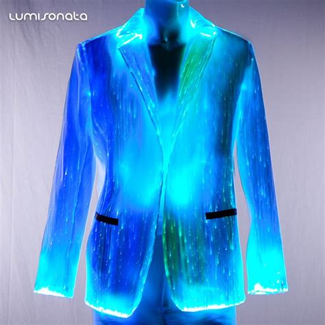 Led Light Up Fiber Optic Suit Jacket Lighting Jacket If Interest Pls Contact Sa