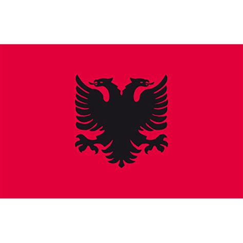 Official flag of Albania