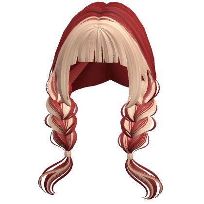 Cottage Core Braids Red Blonde S Code Price Rblxtrade