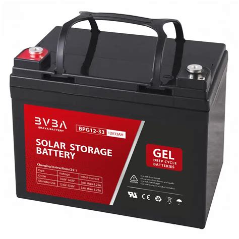 BPG12 33 12V33Ah Deep Cycle GEL Battery DCG12 33 BRAVA