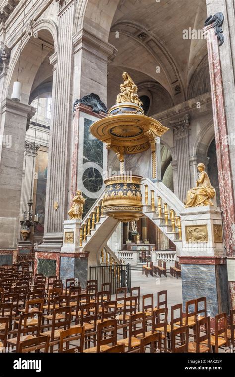 The church of Saint Sulpice in Paris, France Stock Photo - Alamy