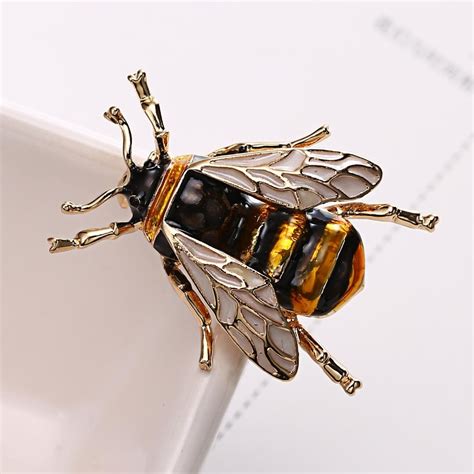 Broche Style Broche S Rie Insectes En Mail Pour Femmes Et Hommes