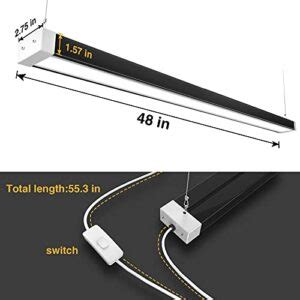 Faithsail Ft Led Linear Light K Lm Suspension Office Lighting