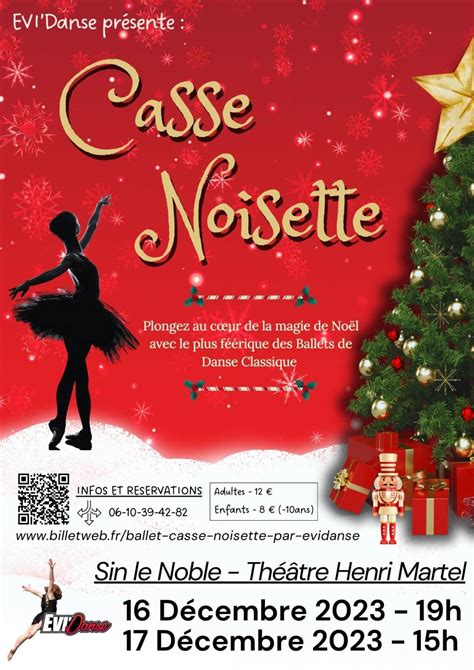 Tickets Casse Noisette Ballet De Danse Classique Par EVI Danse