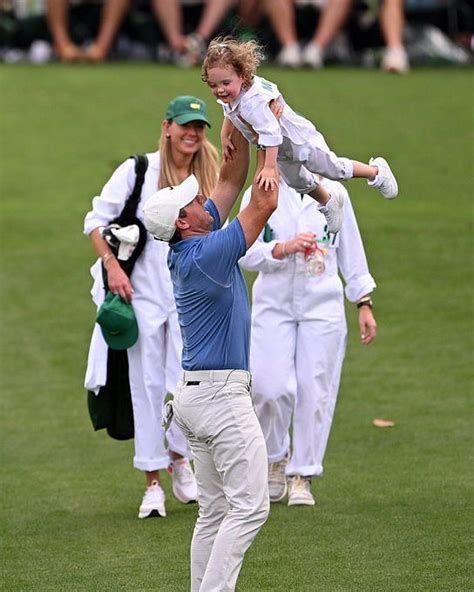 Precious Fans React To Rory Mcilroy S Having Fun With His Daughter Poppy At The Masters 3 Par