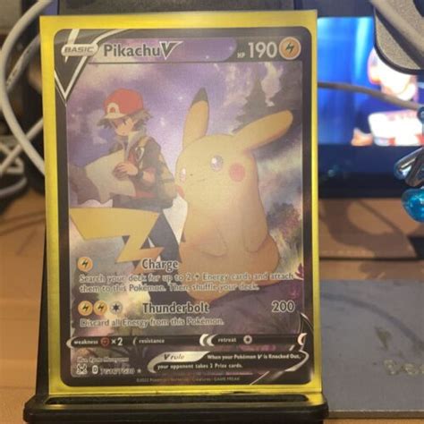 Pokémon TCG Pikachu V Lost Origin Trainer Gallery TG16 TG30 Holo Ultra