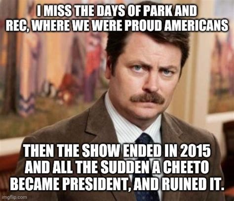 Ron Swanson Reminded Me Of What Made America Great Album On Imgur