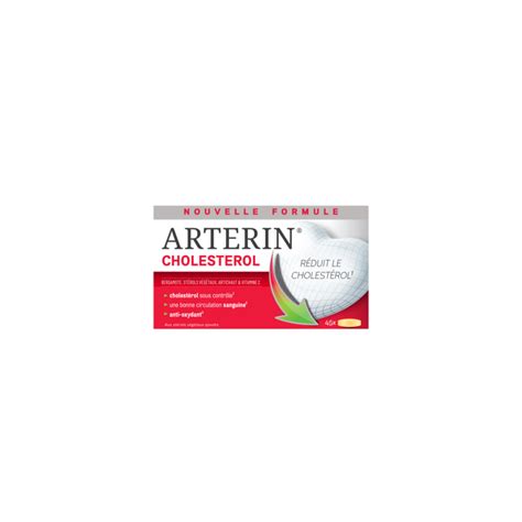 ARTERIN CHOLESTEROL 45 COMPRIMES Cholestérol Pharmacodel votre