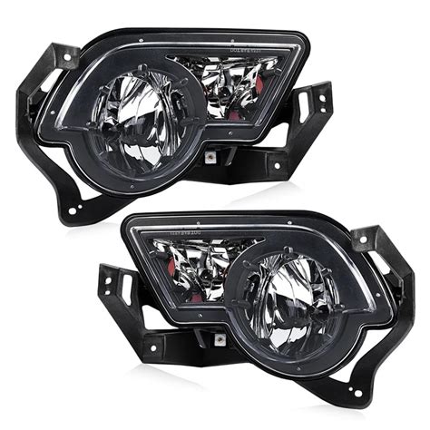 G Plus Front Bumper Fog Lights Assembly Fit For Chevy Avalanche 2002