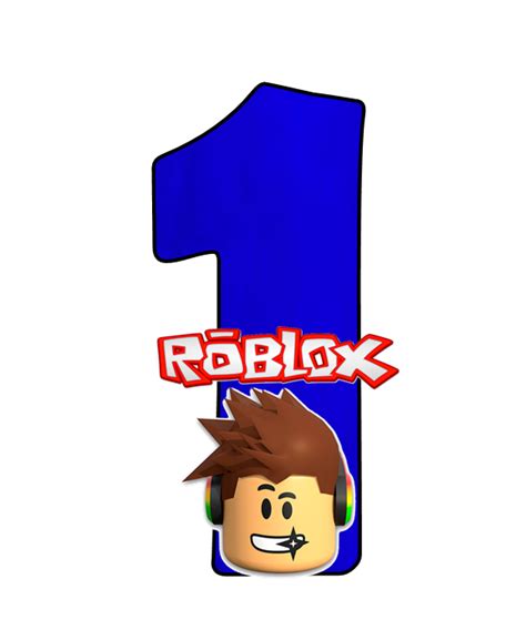 Kits imprimibles gratis Abecedario y números Roblox