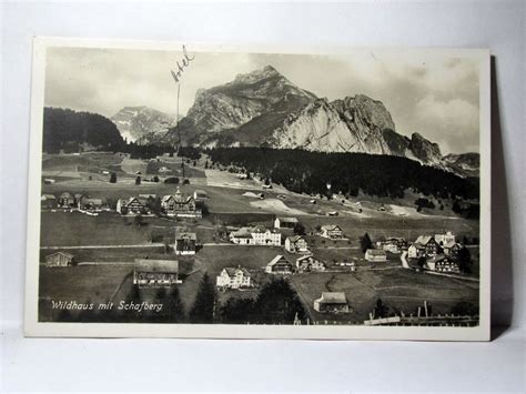 AK Wildhaus Mit Schafberg 1931 Kaufen Auf Ricardo